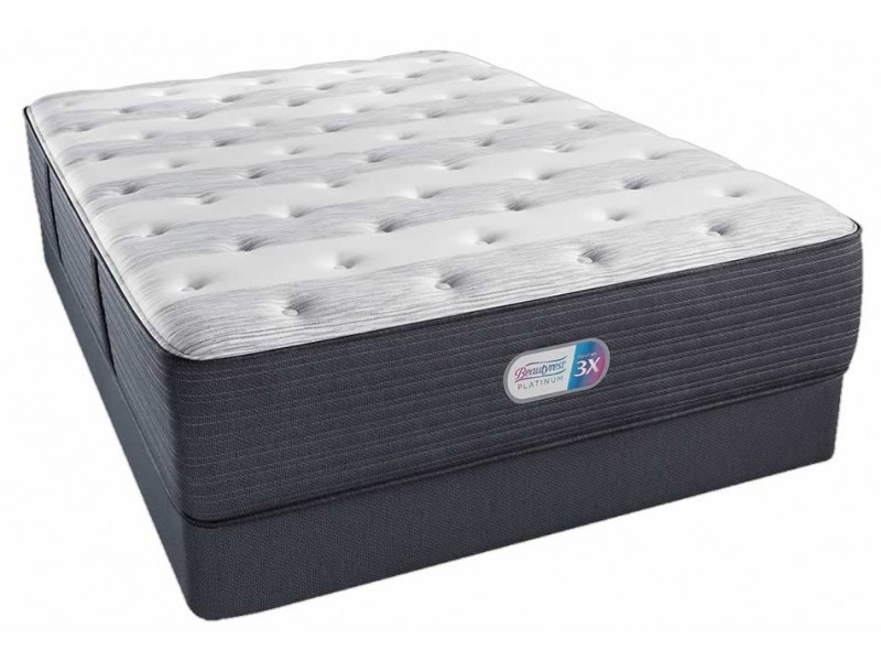 beautyrest platinum hillmont court plush mattress