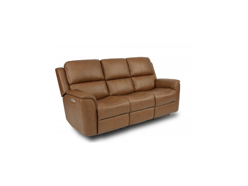 Henry Power Reclining Sofa with Power Headrests & Lumbar Collection