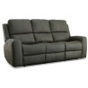 Linden Leather Power Reclining Sofa with Power Headrests & Lumbar