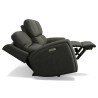 Linden Leather Power Reclining Sofa with Power Headrests & Lumbar