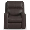 Score Leather Power Recliner with Power Headrest & Lumbar