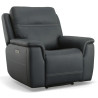 Sawyer Leather Power Recliner with Power Headrest & Lumbar
