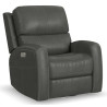 Linden Leather Power Recliner with Power Headrest & Lumbar