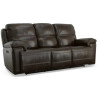 Fenwick Leather Power Reclining Sofa with Power Headrests