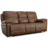 Fenwick Leather Power Reclining Sofa with Power Headrests