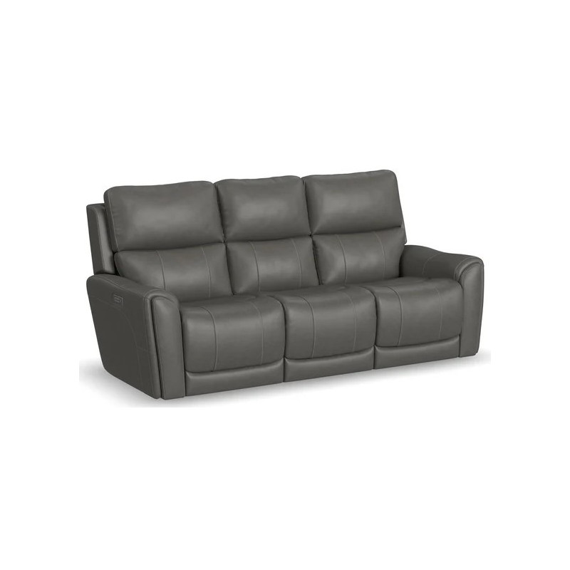 Carter Power Reclining Sofa with Console & Power Headrests & Lumbar