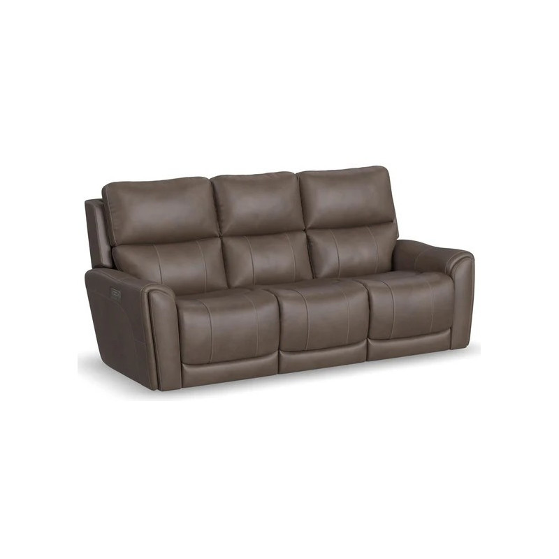 Carter Power Reclining Sofa with Console & Power Headrests & Lumbar