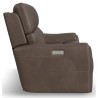 Carter Power Reclining Sofa with Console & Power Headrests & Lumbar