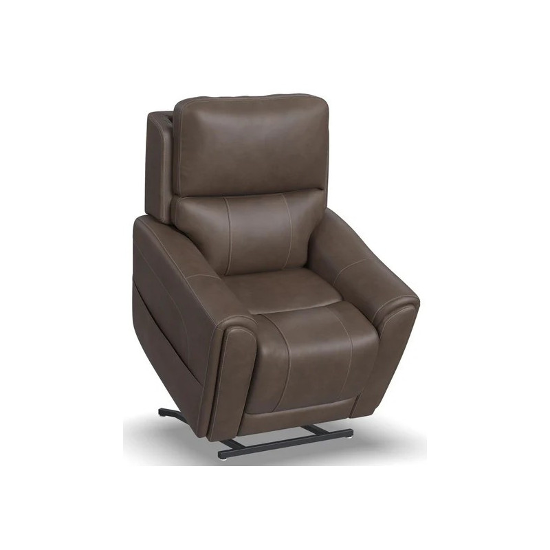 Carter Power Lift Recliner with Power Headrest, Lumbar, Heat & Massage
