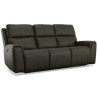 Jarvis Leather Power Reclining Sofa with Power Headrests
