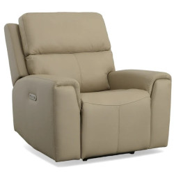 Jarvis Mica Leather Power Recliner with Power Headrest