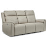 Vernon Power Reclining Sofa with Power Headrest, Lumbar, Heat & Massage