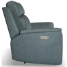 Vernon Power Reclining Sofa with Power Headrest, Lumbar, Heat & Massage