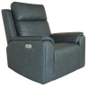 VernonPower Swivel Gliding Recliner with Power Headrest, Lumbar, Heat & Massage