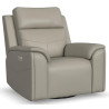 VernonPower Swivel Gliding Recliner with Power Headrest, Lumbar, Heat & Massage