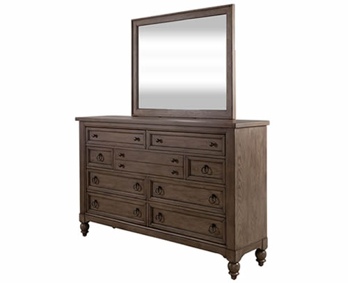 Americana Farmhouse Dresser and Mirror
