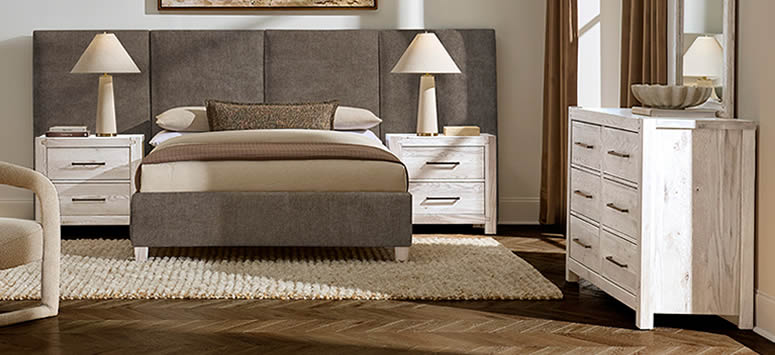 Joinery Bedroom in Washed White